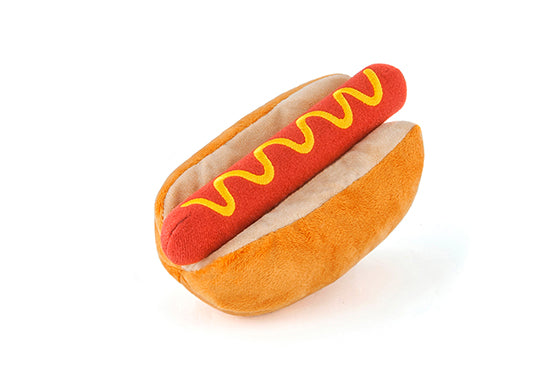 Burger store dog toy