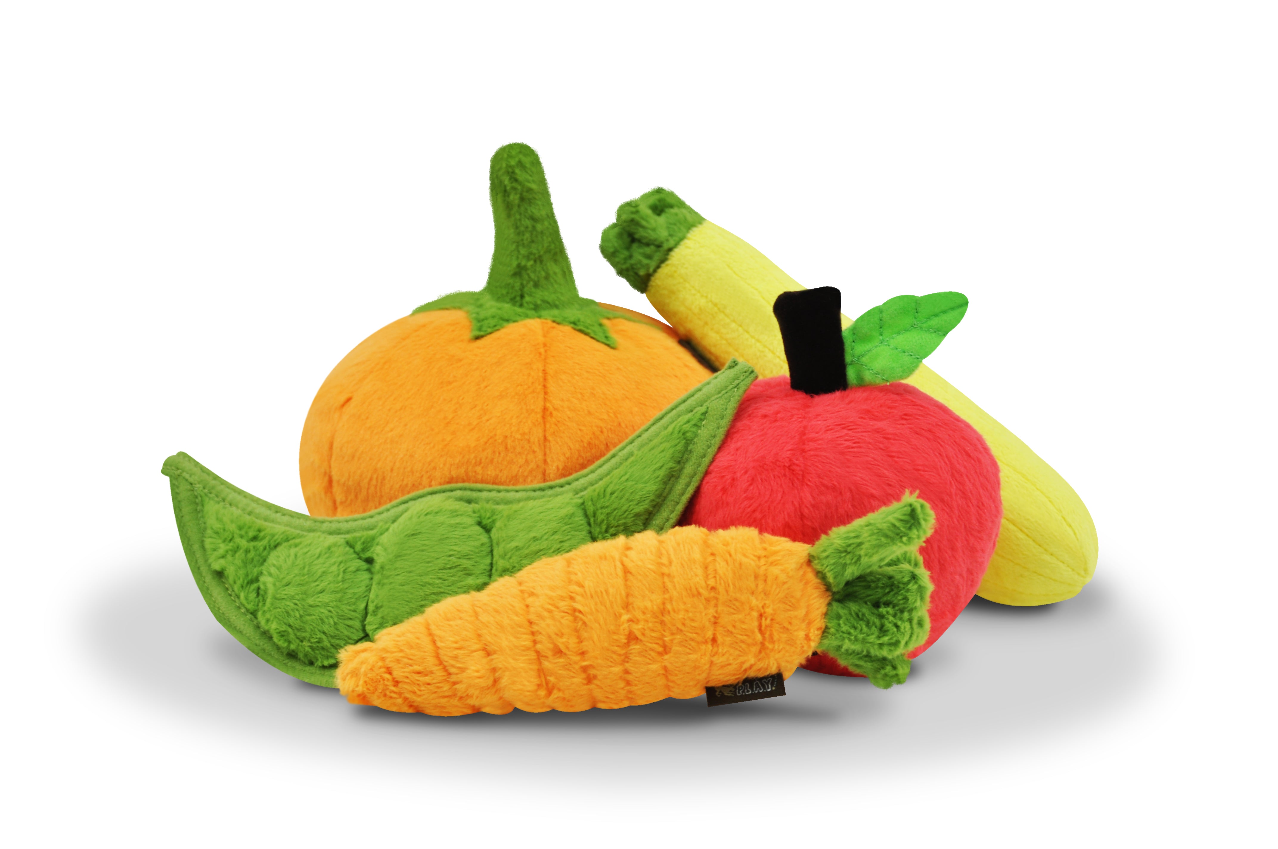 Vegetable store dog toys